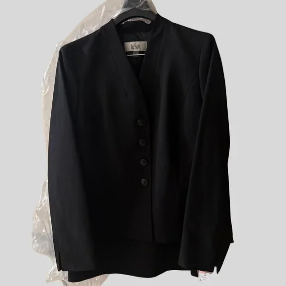 NWT - Four Button Collarless Jacket and Slim Skirt Suit Set - #50041991 - Picture 9 of 9